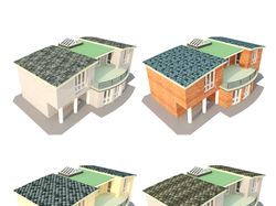 Моделирование домиков для сайта компании TEGOLA