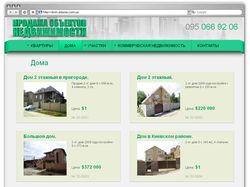 Сайт для продажи обьектов недвижимости