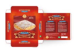 Коробка для торта «Наполеон»
