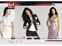 Гавная страница инет-магазина "Nelva"