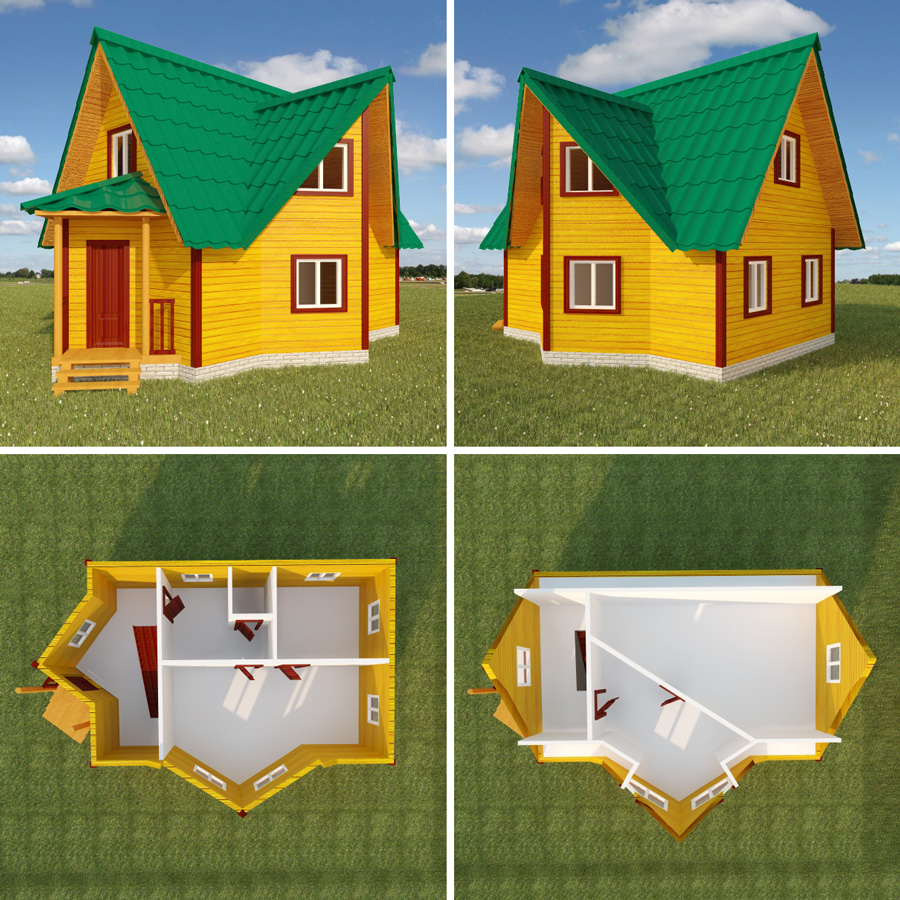 Моделирование домов из бруса для сайта..jpg