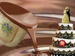 Дизайн флаера для кондитерской фабрики