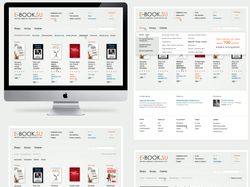 Книжный магазин E-Book. Концепт.