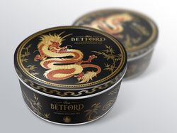 Чай Betford. Банка с драконом, финал.