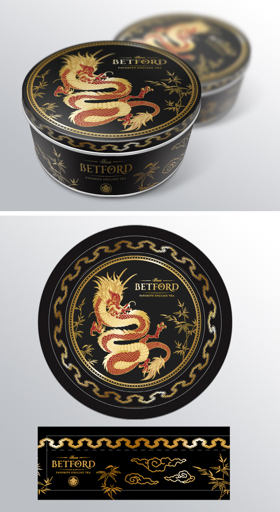 Чай Betford. Банка с драконом, финал..jpg