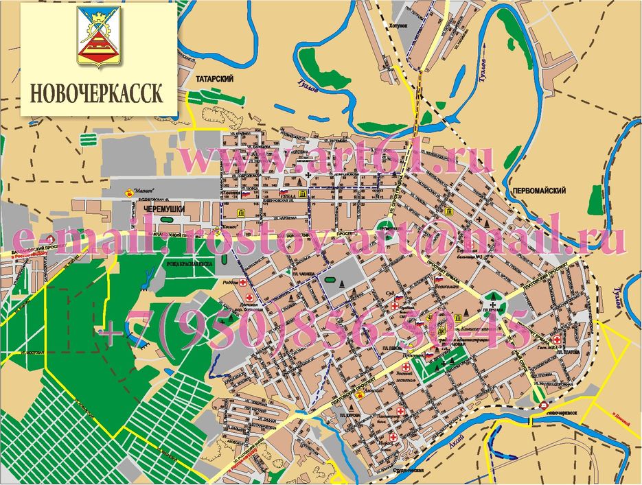 Новочебоксарск карта города с улицами и домами