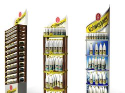 Стойка для выкладки продукции ТМ «Schweppes»