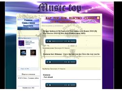 Музыкальный сайт music-top.at.ua