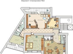Планировка частной квартиры