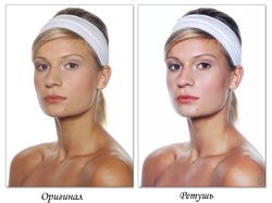 Ретушь, цветокоррекция