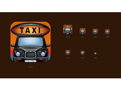 Иконка iPhone "Лондонское такси"