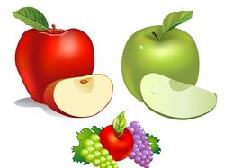 Apples яблоки векторная иллюстрация Apples яблоки векторная иллюстрация