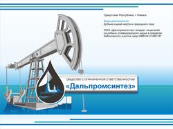 Презентация для ООО "Дальпромсинтез" вариант 1