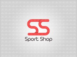 Логотип для магазина Sport Shop.