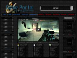 Макет "Game Portal"
