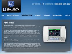 Сайт для охранного агенства B&D Security