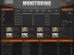 Макет сайта «Мониторинг серверов Counter-Strike»