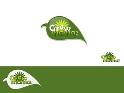 Логотип для сайта growmama.ru