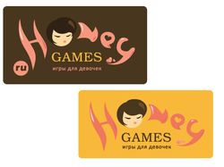 Логотип сайта игр для девочек