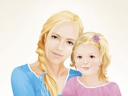 Мама с ребенком