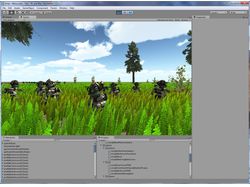 Экосистема на Unity 3D