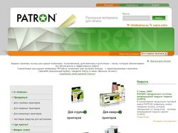 Сайт фирмы "Патрон"