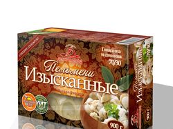 Дизайн упаковки для пельменей