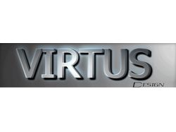 Надпись Virtus