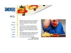 Сайт для ресторана Indigo Costa (Испания) - 2