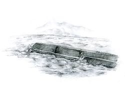 Море - Рисунок карандашом