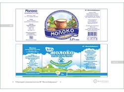 Редизайн упаковки молочной продукции