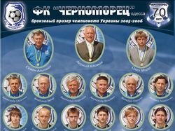 Плакат состава команды