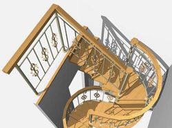 Эскизный проект лестницы