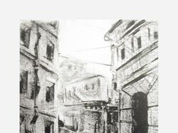 Литография (Илл. "Москва-Петушки")