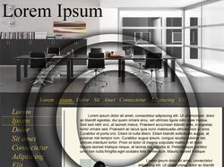 Дизайн сайта для фирмы Lorem Ipsum.