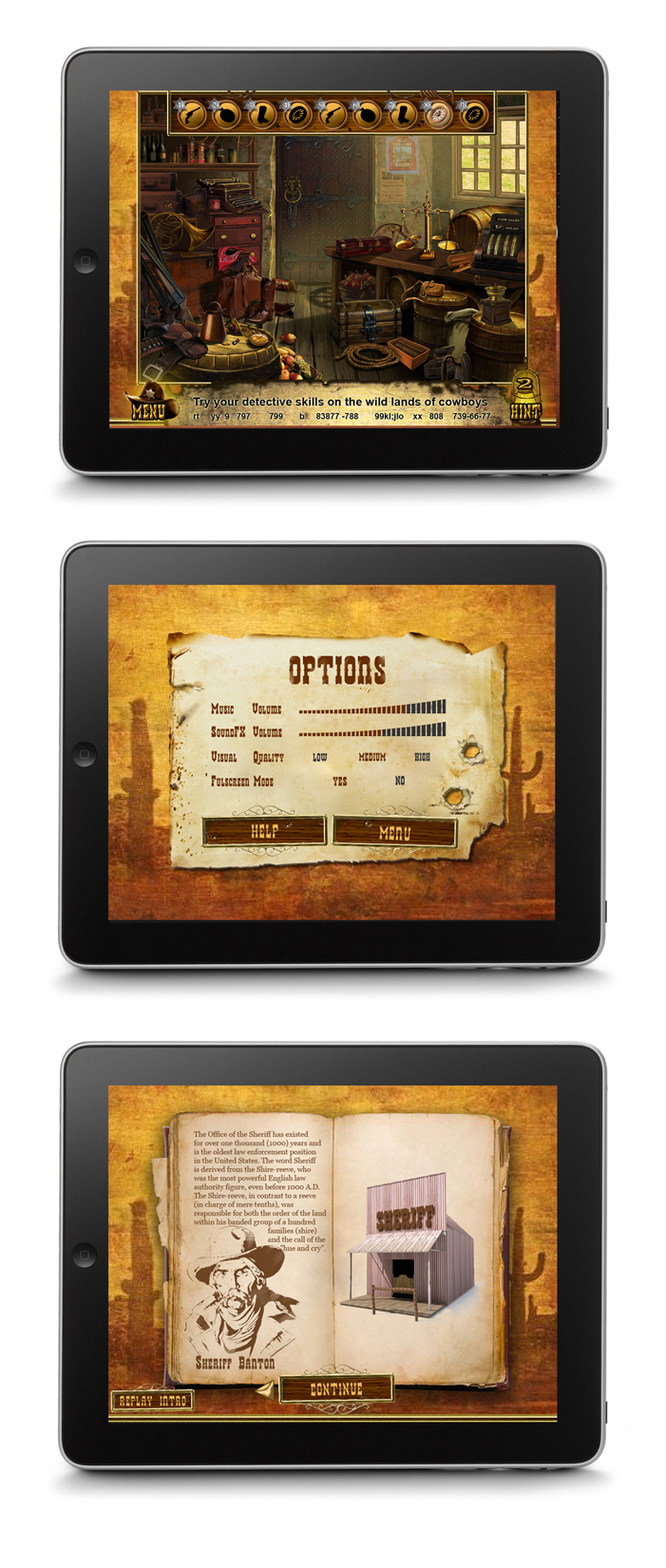 Дизайн игры-приложения для iPad "Wild West".jpg