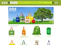 Сайт-каталог продукции компании ZOZ
