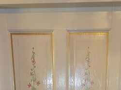 Двери с дизайнерским рисунком ручной росписи