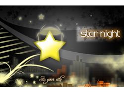 Постер. Star Night in your Sity