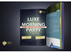 NEOclub. Рекламный модуль. Luxe Party
