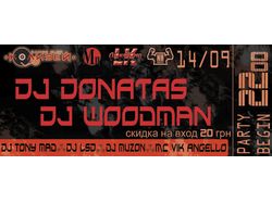 флаер "Donatas"
