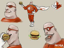 BurgerMan sketch