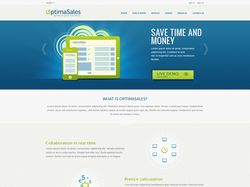 Optimasales - Business&Technology psd-template