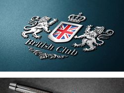 Логотип та фірмовий стиль для British club