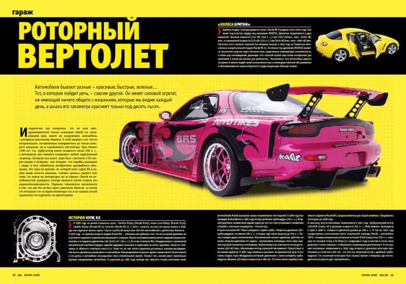 Верстка, журнал XXL, статья автомобили.jpg