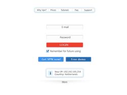 Простой дизайн для VPN