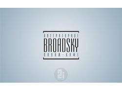 Логотип "Broadsky - литературное лаунж-кафе"