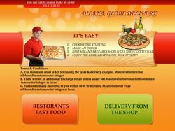 Дизайн сайта пицерии