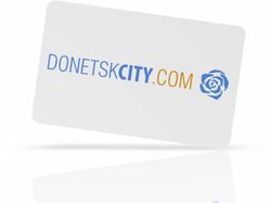 Логотип для портала о Донецке «DonCity.com»