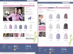 Интернет-магазин женских блузок (Drupal 6)